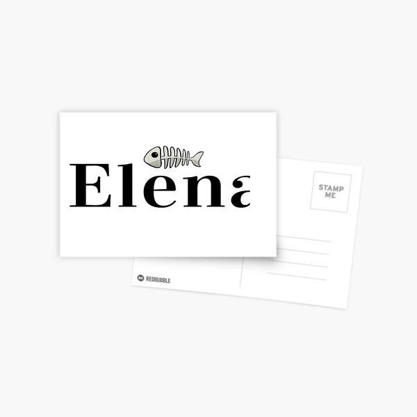 Artikelvorschau, Elena Name Elena Bedeutung Shining Light entworfen und verkauft von ProjectX23.