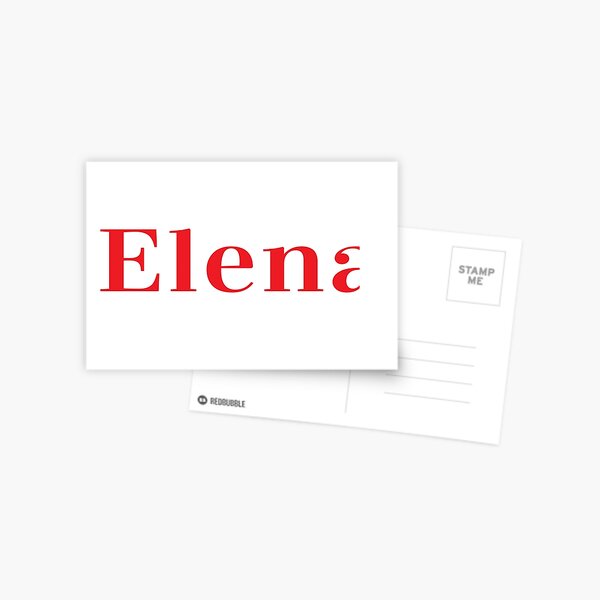 Artikelvorschau, Elena Name Elena Bedeutung Shining Light entworfen und verkauft von ProjectX23.