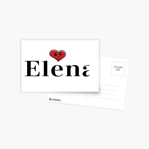 Artikelvorschau, Elena Name Elena Bedeutung Shining Light entworfen und verkauft von ProjectX23.