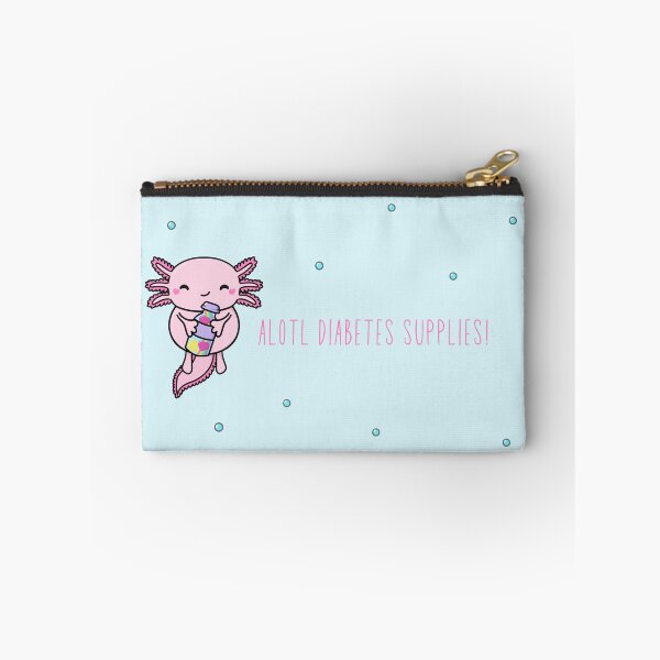 Item preview, Alotl Axolotl Type 1 Diabetes Kit Bags designed and sold by type1toucan.