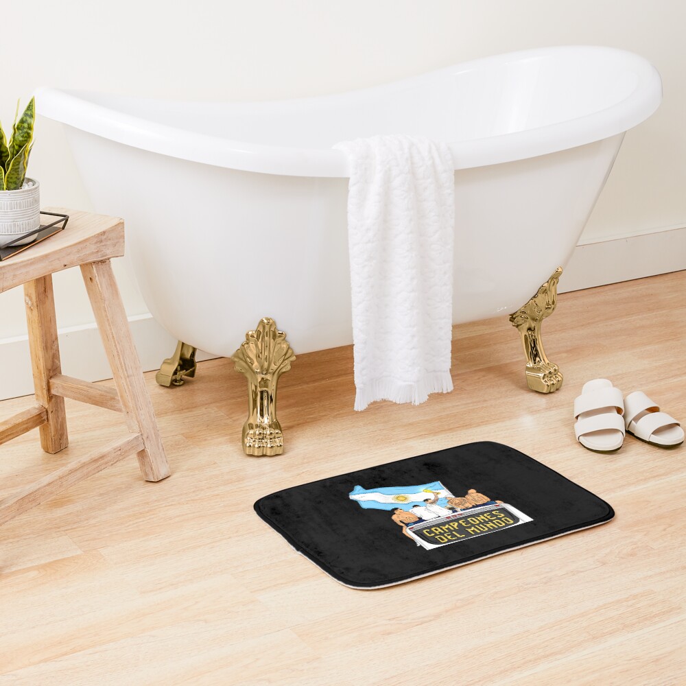 Vista previa del artículo con la obra «Alfombra de baño», diseñado y vendido por HeatherRodrig.