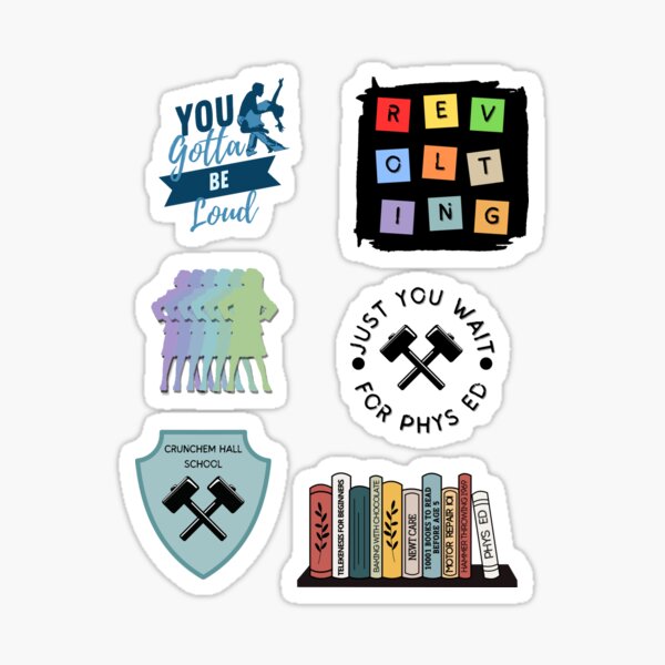 Item preview, Paquete de pegatinas en negrita de Matilda The Musical designed and sold by ArtfulDodger9.