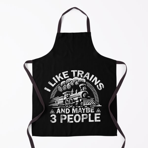 Item preview, I Like Trains And Maybe Like 3 People - Trains Lover Funny Saying designed and sold by BanBay.