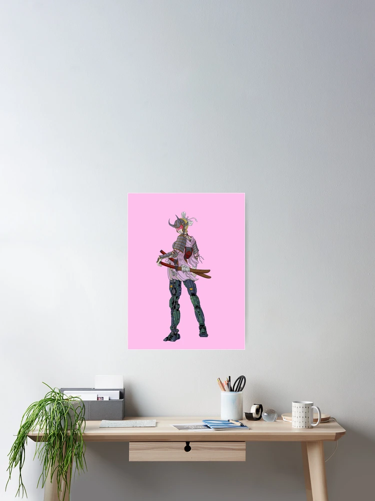 Thumbnail 2 of 3, Poster, Bionic - Female Samurai designed and sold by efiik.