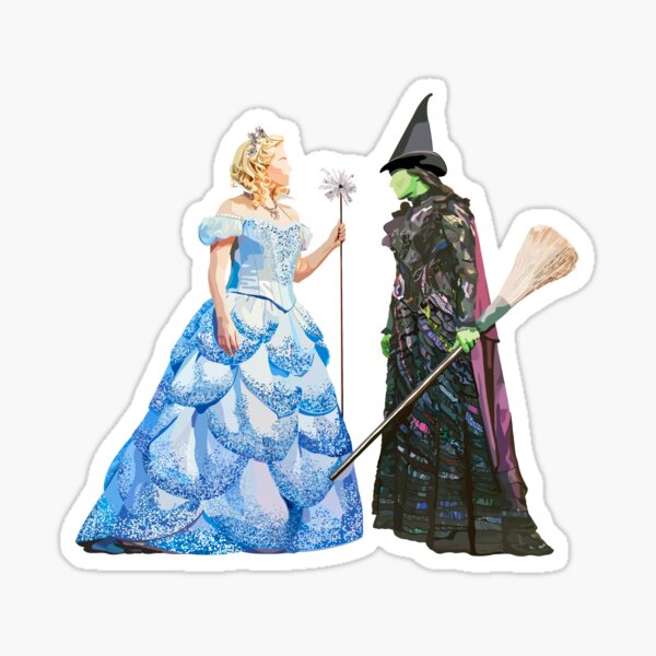 Item preview, Elphaba & Glinda Wicked Musical Inspirado designed and sold by aceaston.