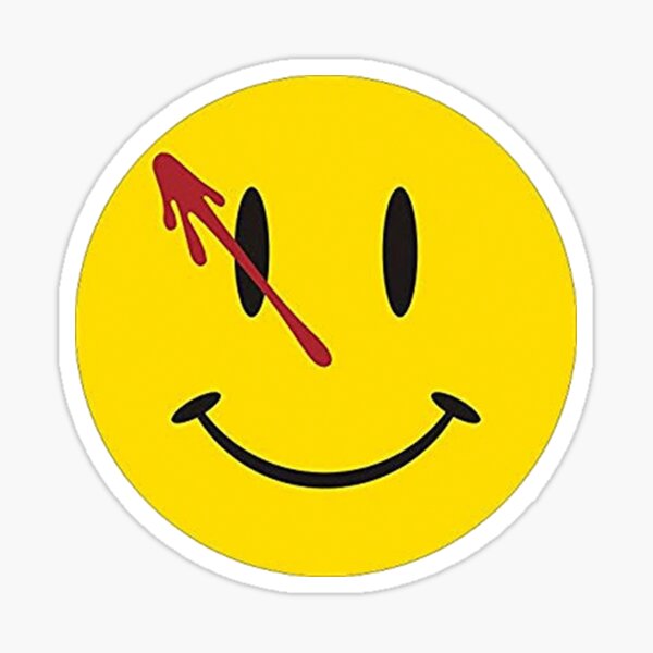Artikelvorschau, Alan Moore Watchmen Comic-Smiley-Gesicht entworfen und verkauft von survivorcam.