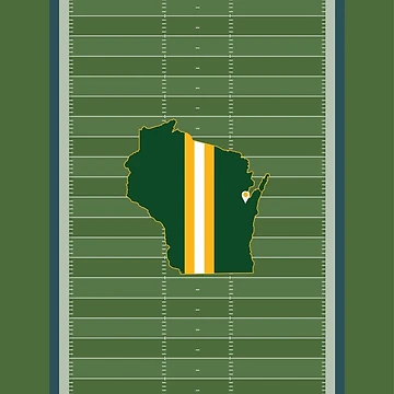 Artwork thumbnail, Green Bay Football by doctorheadly