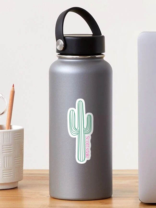 Thumbnail 1 of 3, Sticker, scottsdale cactus designed and sold by jennyk7.