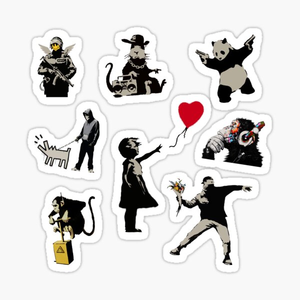 Item preview, Colección de paquetes Banksy designed and sold by WE-ARE-BANKSY.
