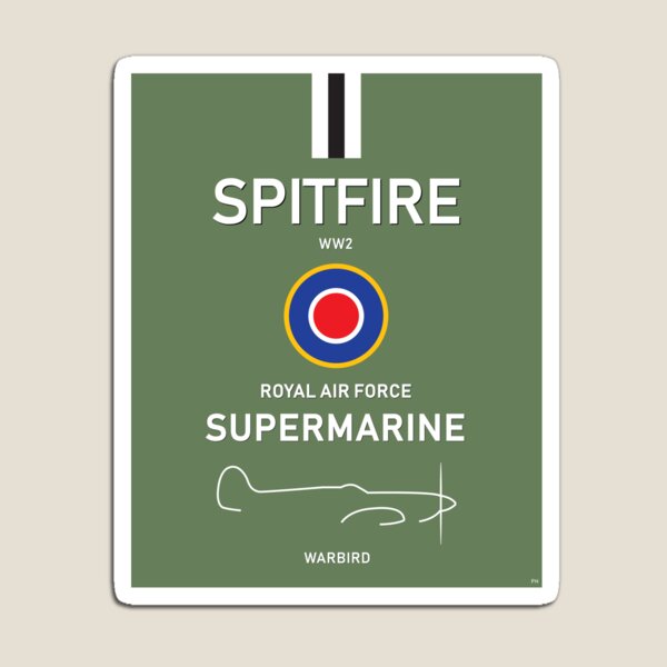 Item preview, Spitfire Supermarine Gran Bretaña UK London RAF WW2 designed and sold by PB Mary.