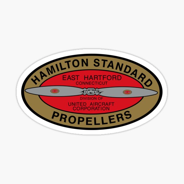 Aperçu de l'œuvre Reproduction du logo Hamilton Standard créée et vendue par warbirdwear.