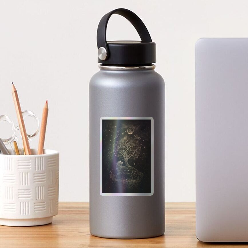 Item preview, Holographic Sticker designed and sold by DoomDoomIts.
