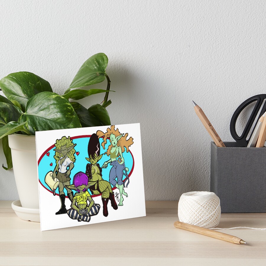 Item preview, Art Board Print designed and sold by Doodledadd.