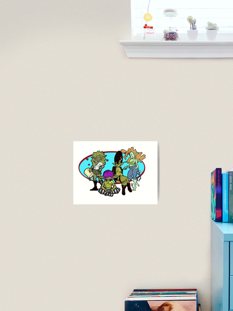Thumbnail 2 of 3, Art Print, Goblin nest designed and sold by Doodledadd.