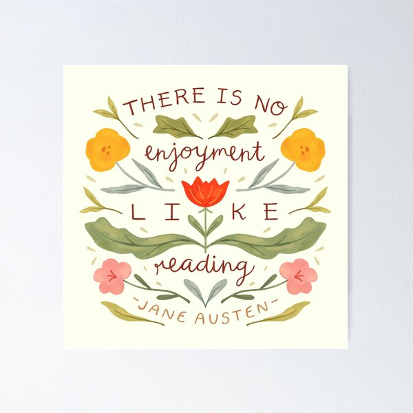 Item preview, 'Como leer' - Jane Austen designed and sold by ohjessmarie.