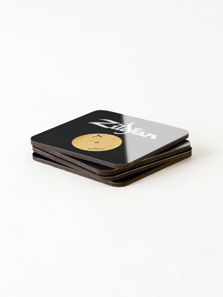 Thumbnail 4 of 5, Coasters (Set of 4), gold cymbals designed and sold by RaeHodkiewicz.