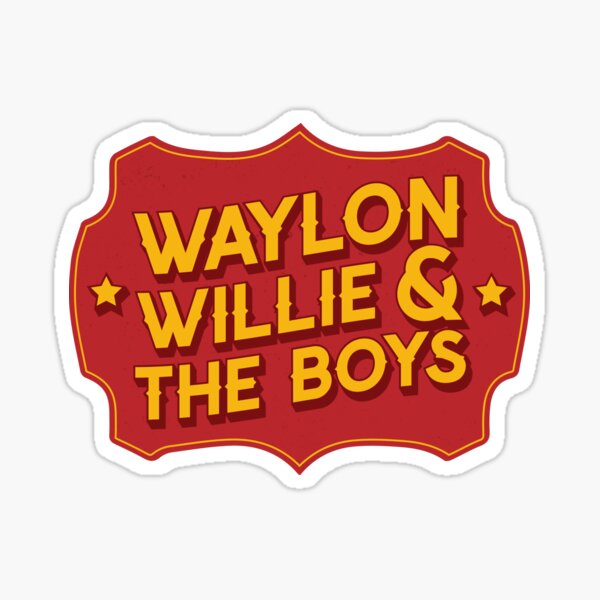 Artikelvorschau, Waylon & Willie - Klassische Country-Musik entworfen und verkauft von Forestborn.