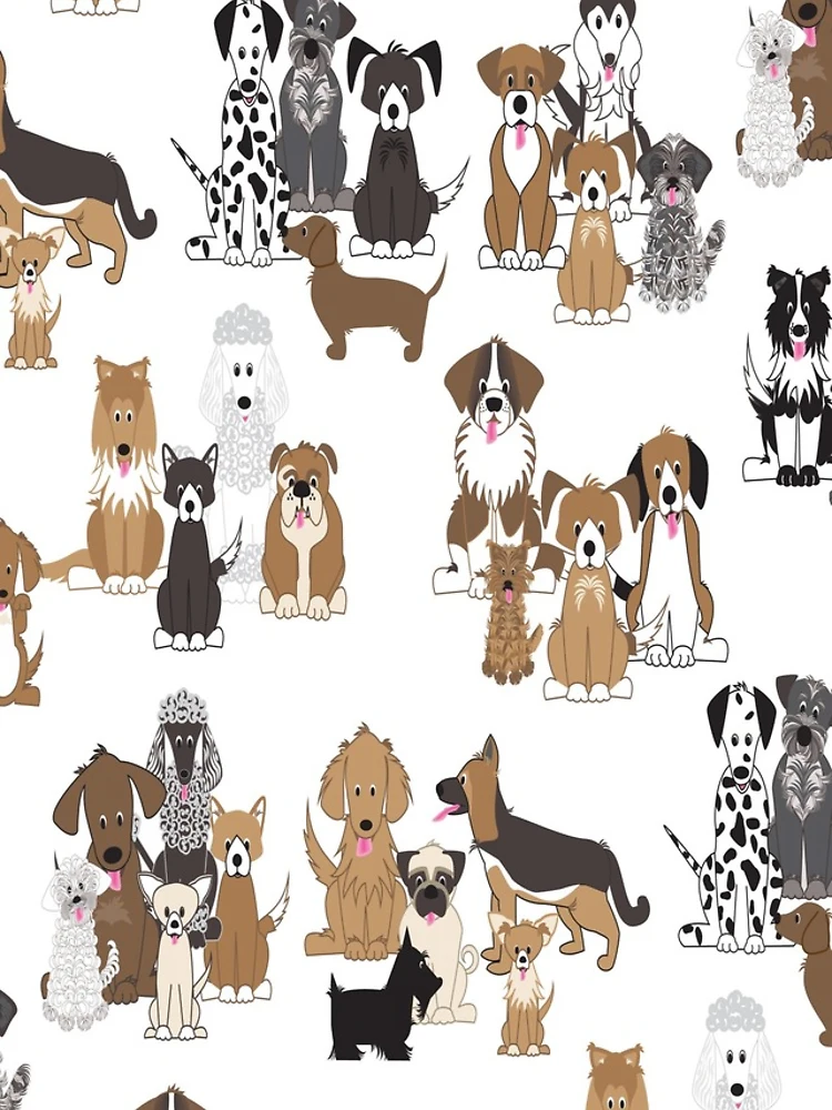 Thumbnail 4 of 4, iPhone Case, Dogs, Dogs, Dogs designed and sold by tigercub.