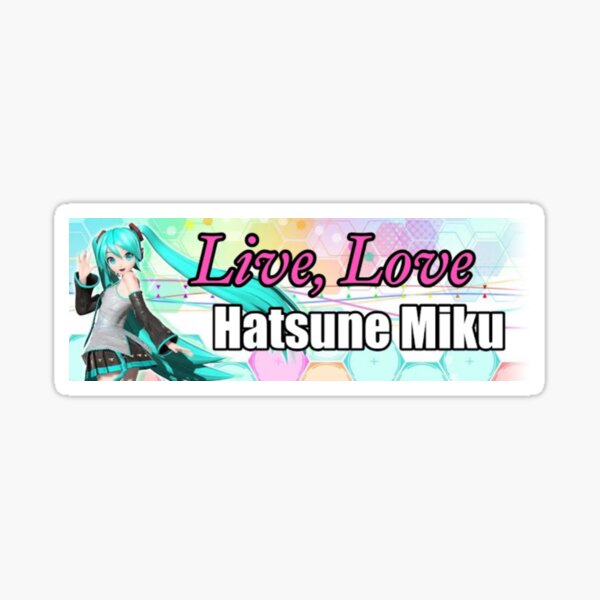 Aperçu de l'œuvre Vivre, aimer, Hatsune Miku créée et vendue par DoodlesnNoodlez.