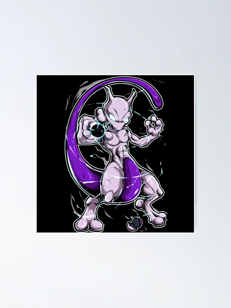 Thumbnail 1 of 3, Poster, Mew2 designed and sold by Brutalnime ..