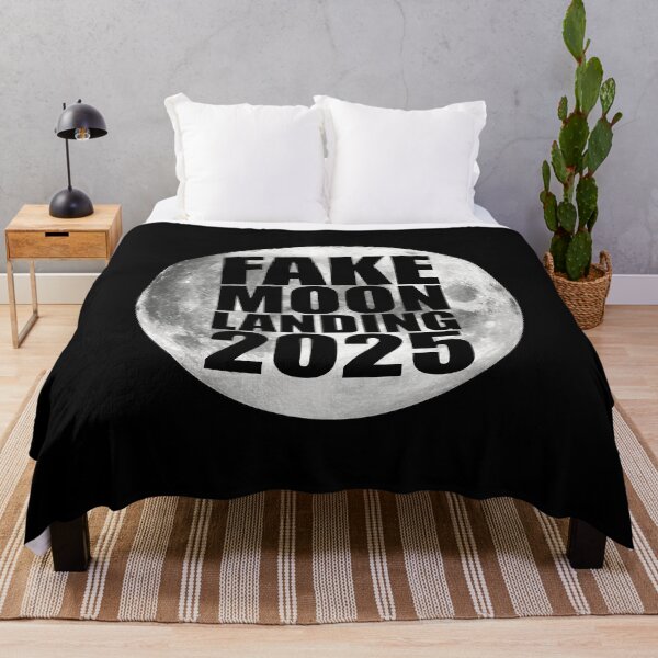 Item preview, FAKE MOON LANDING 2025 designed and sold by TaraGbear.