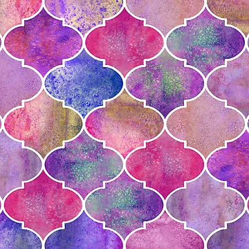 Artwork thumbnail, Moroccan Motif - Morocco by tkel1