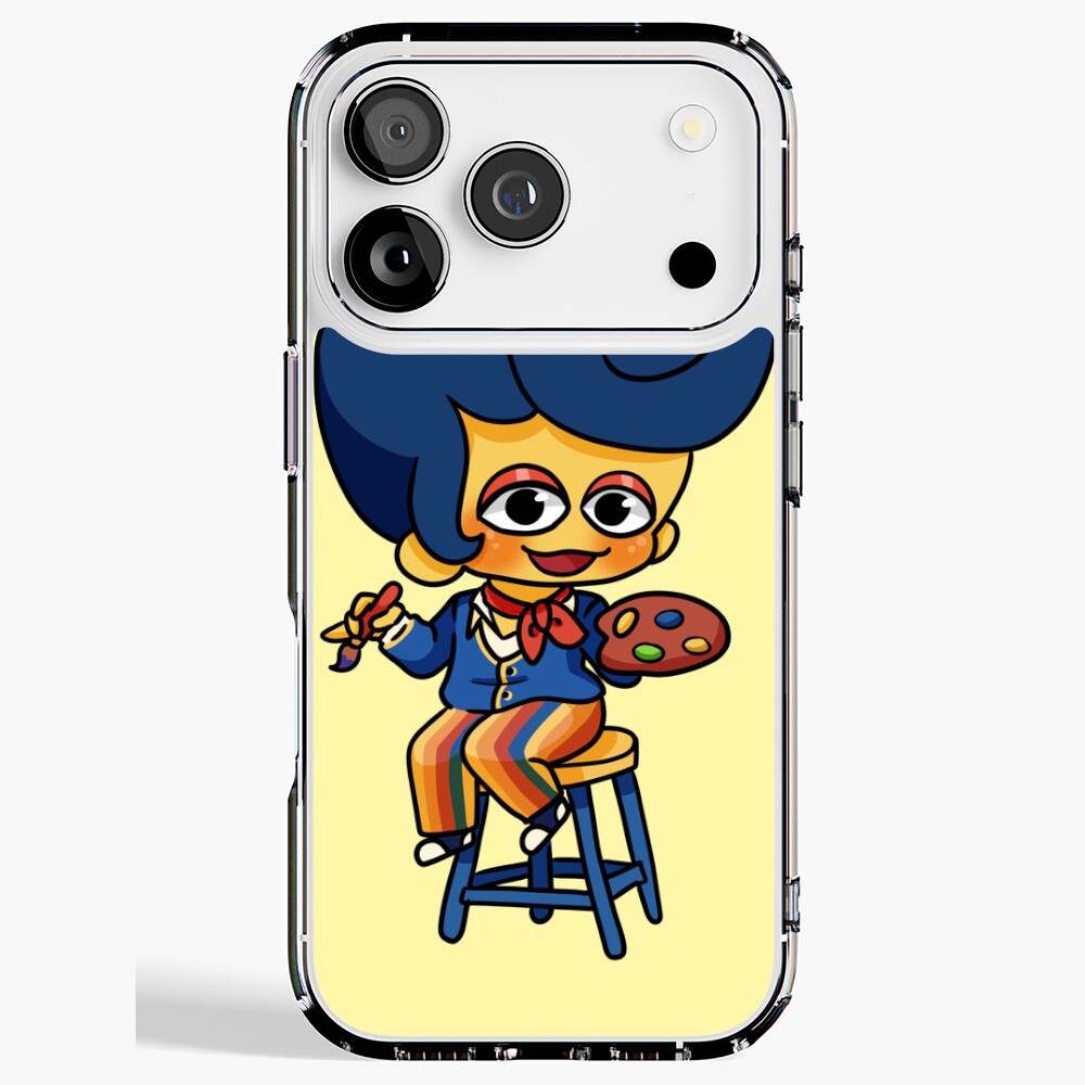 Vista previa del artículo con la obra «Funda blanda para iPhone», diseñado y vendido por KmilaCreacion.