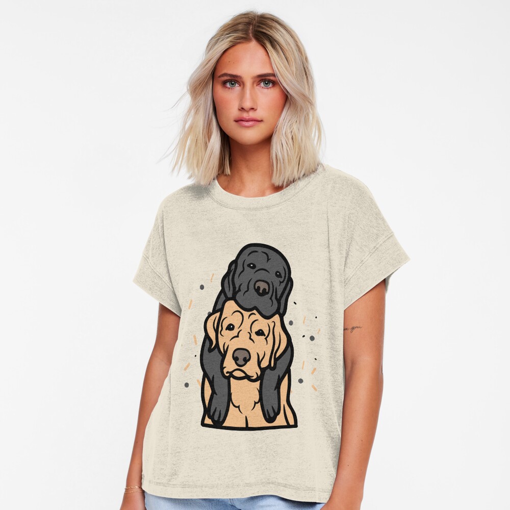 Vista previa del artículo con la obra «Camiseta relajada», diseñado y vendido por BOUMNESS.