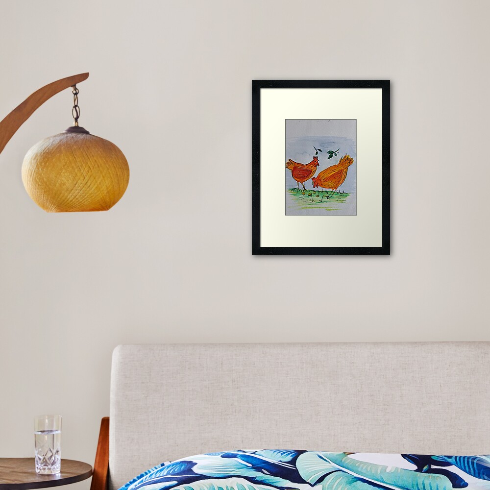 Item preview, Framed Art Print designed and sold by loubie76.