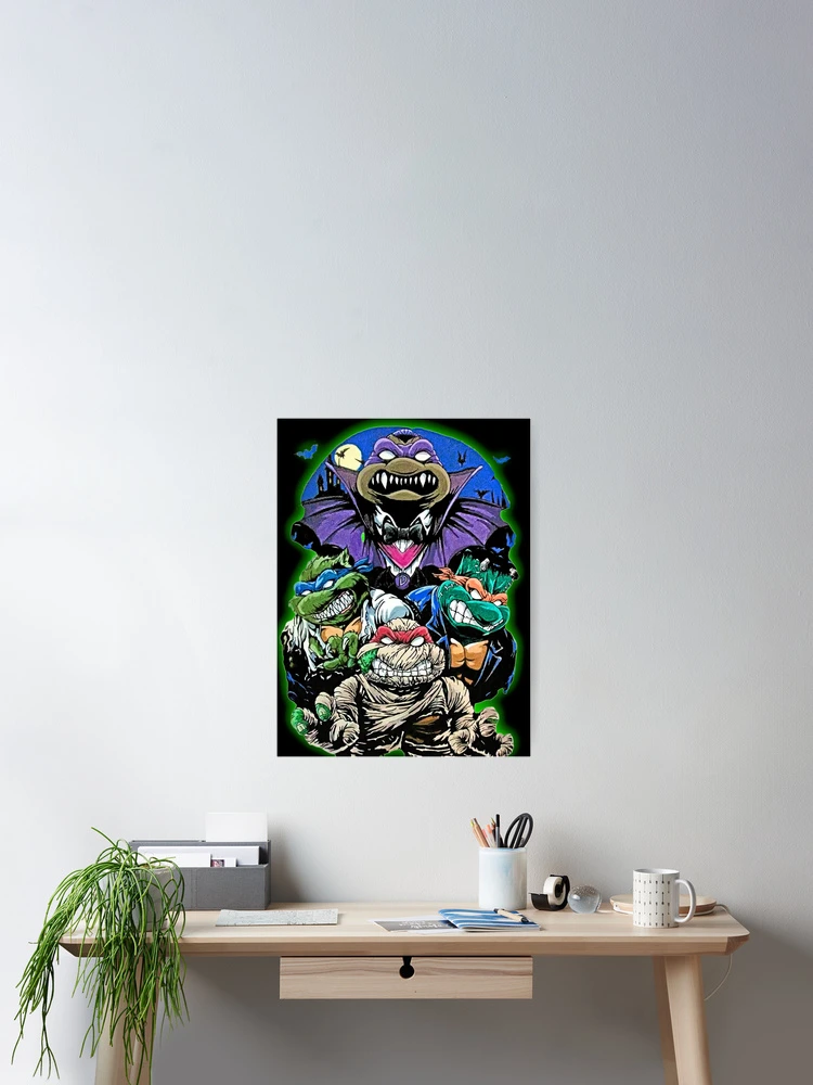 Thumbnail 2 of 3, Poster, Monster Turtles designed and sold by SLCollectibles.