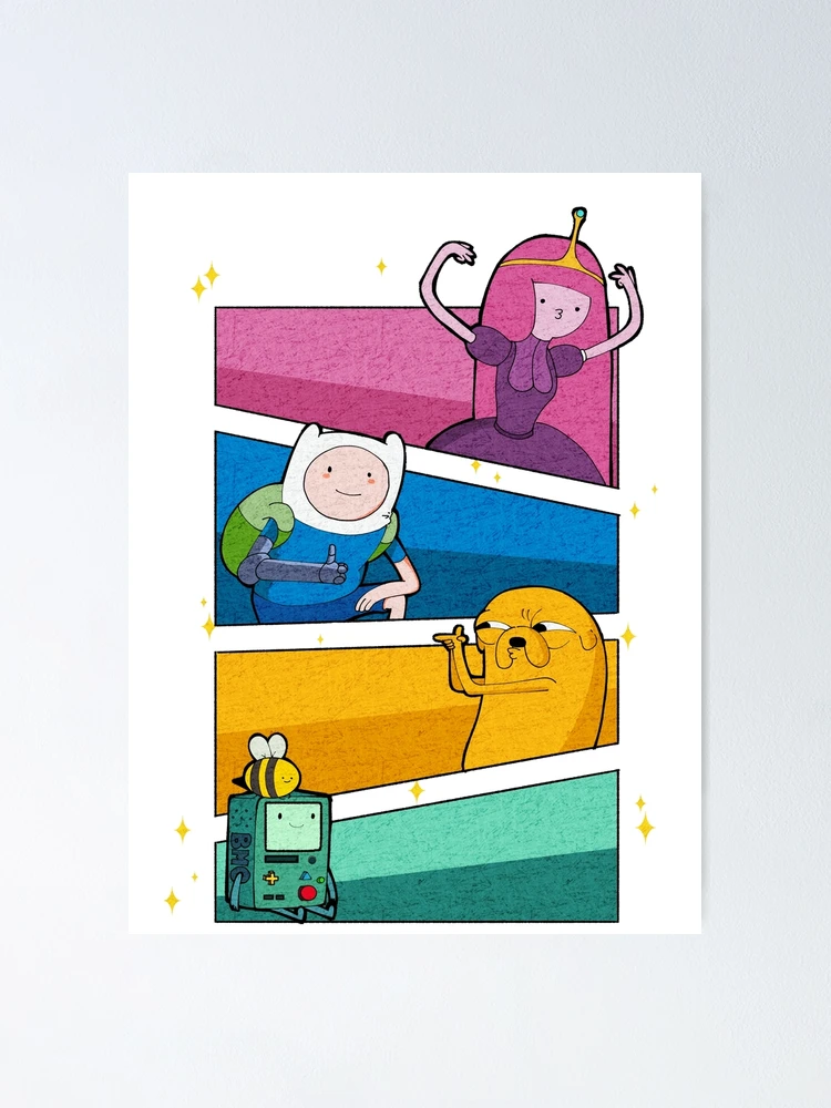 Thumbnail 1 of 3, Poster, adventure time characters designed and sold by SilriverART.