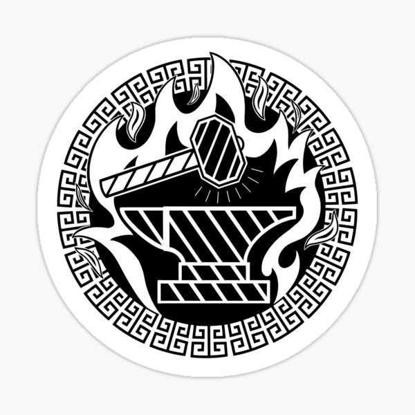 Item preview, Logotipo de Hefesto designed and sold by the-artsy-park.