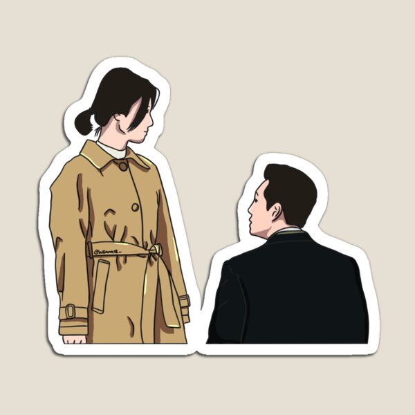 Aperçu de l'œuvre L'illustration de la scène Glory Kdrama dongeun et doyoung créée et vendue par lalisaaa01.