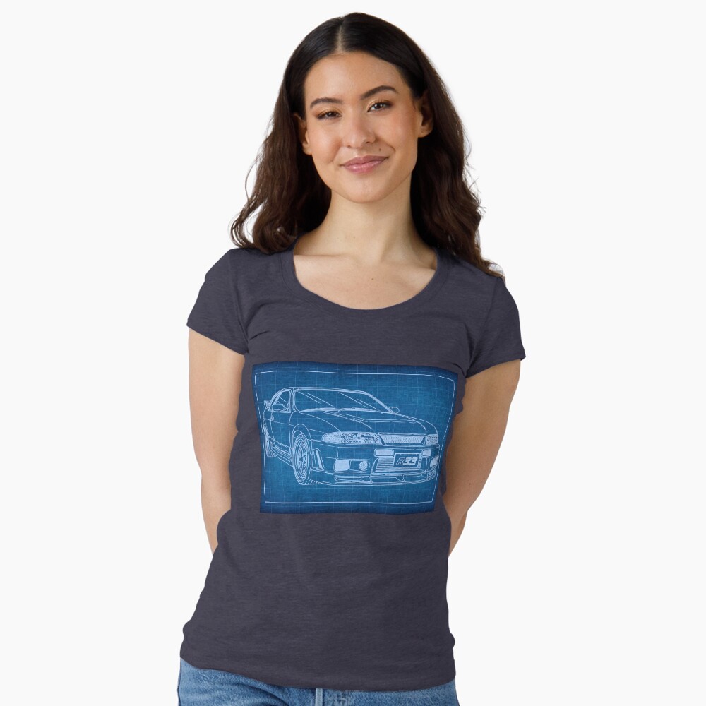 Artikel-Vorschau von Tailliertes Rundhals-Shirt, designt und verkauft von JDM Guyvit.