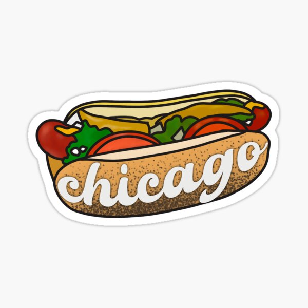 Item preview, chicago style hotdog designed and sold by madwalb.