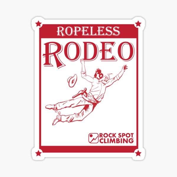 Aperçu de l'œuvre Rodéo sans corde créée et vendue par Rock Spot Climbing.