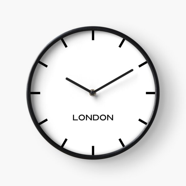 Item preview, Reloj de pared mundial de la zona horaria de Londres designed and sold by Andrew0506.