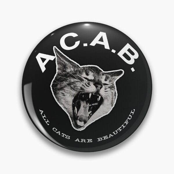 Aperçu de l'œuvre ACAB – Tous les chats sont beaux créée et vendue par Apocalyptopia.