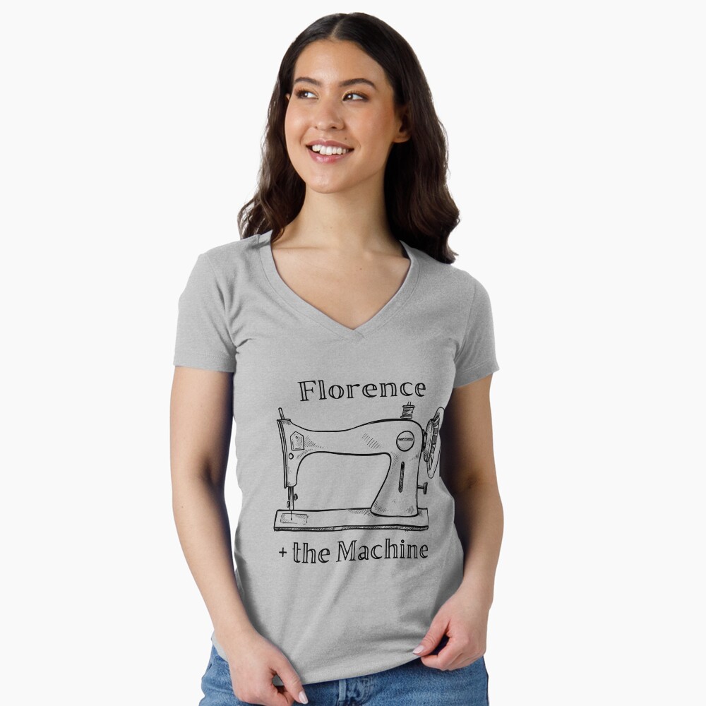 Vista previa del artículo con la obra «Camiseta entallada de cuello en V», diseñado y vendido por dratzlow.
