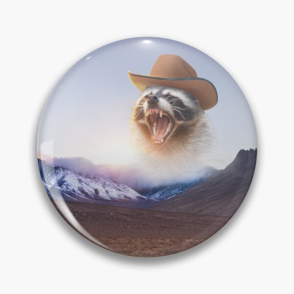 Artikelvorschau, Cowboy-Waschbär-Wortkunst entworfen und verkauft von snazzyseagull.