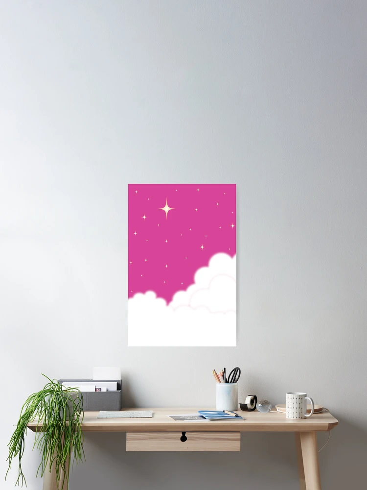 Thumbnail 2 of 3, Poster, Pink sky designed and sold by Teliiia.