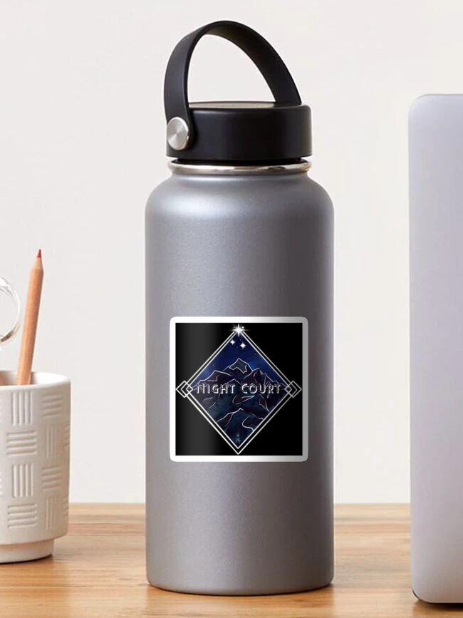 Thumbnail 1 of 3, Sticker, Night Court - acotar designed and sold by SeaGalaxyBrain.