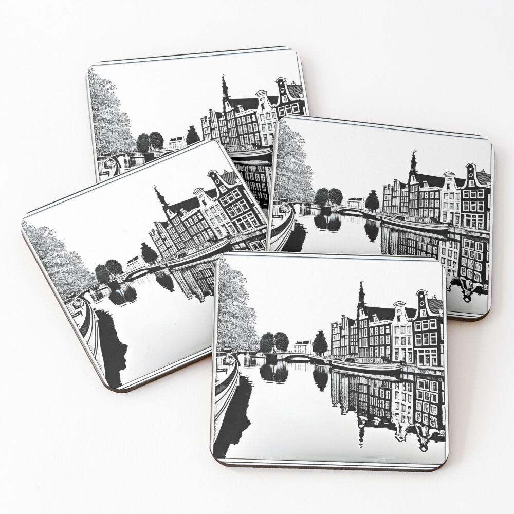 Item preview, Coasters (Set of 4) designed and sold by Pommallina.