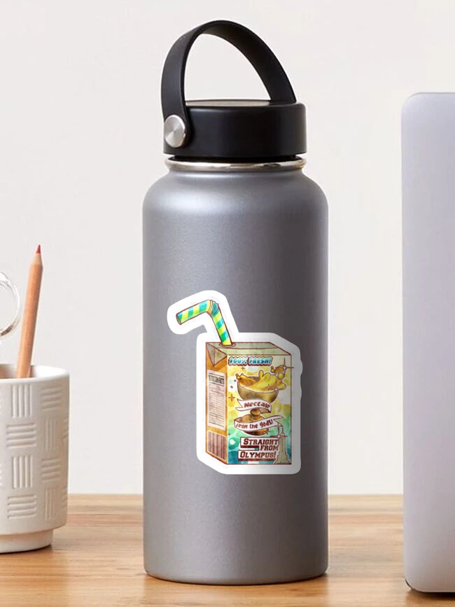Thumbnail 1 of 3, Sticker, Percy Jackson - Nectar Juice Box designed and sold by babyimfull.