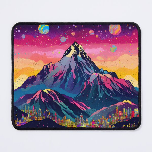 Item preview, Mountain Magic at Night designed and sold by acutal.