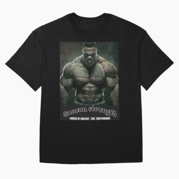 Aperçu de l'œuvre T-shirt force samoane créée et vendue par Designs by Arbs.