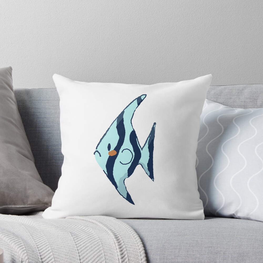 Item preview, Throw Pillow designed and sold by the-cyan-tiger.