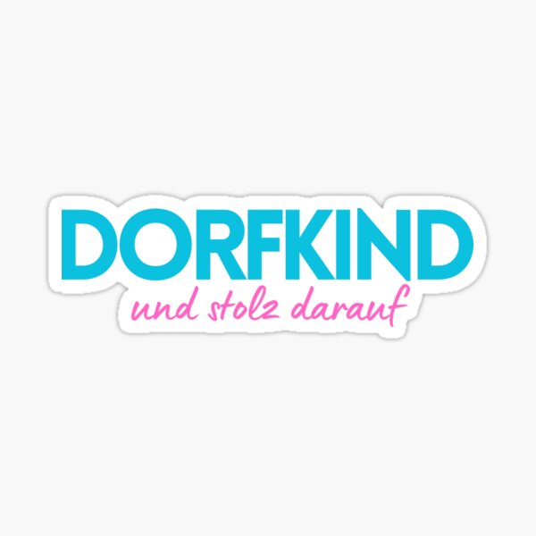 Artikelvorschau, Dorfkind und stolz darauf entworfen und verkauft von Bernd Friese.
