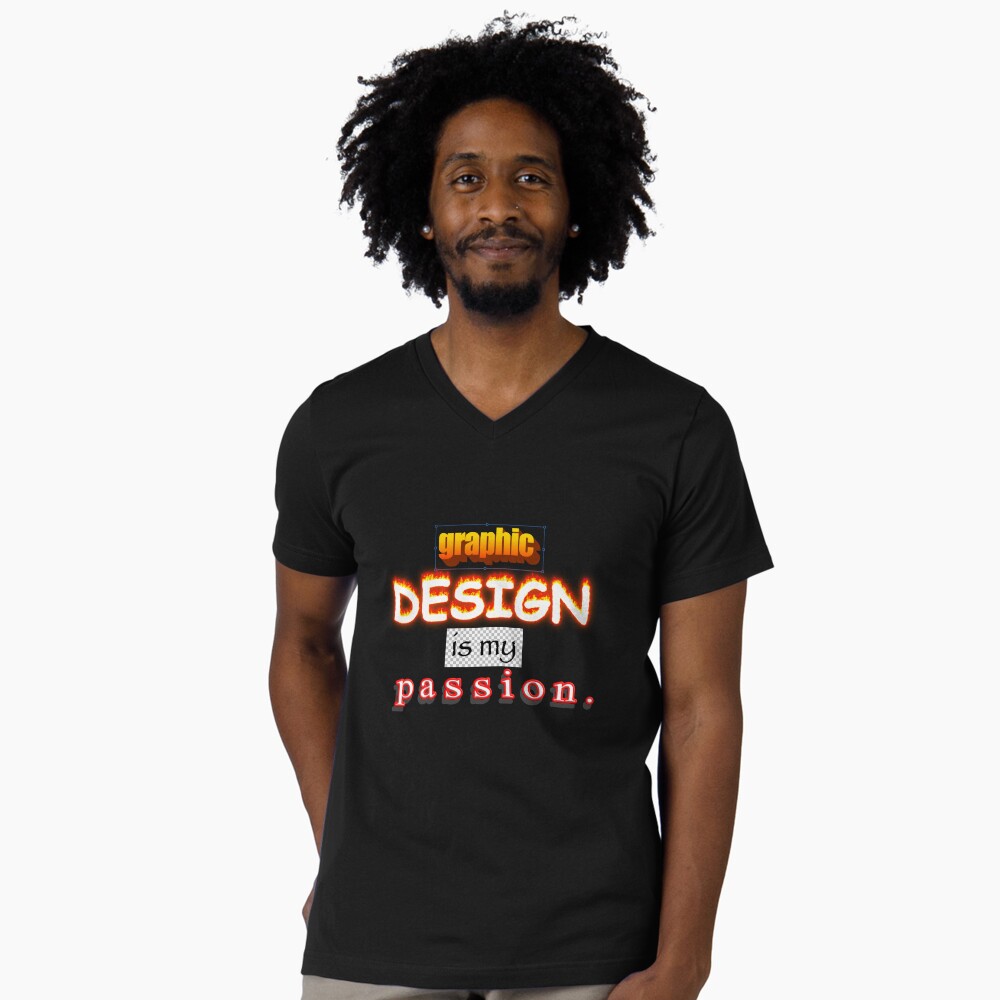Artikel-Vorschau von T-Shirt mit V-Ausschnitt, designt und verkauft von snazzyseagull.