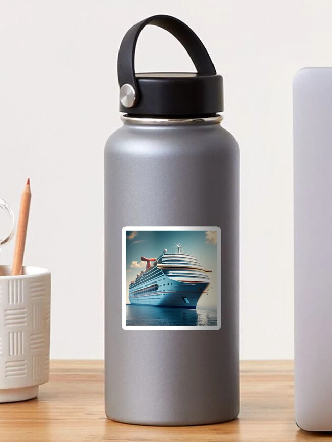 Thumbnail 1 of 3, Sticker, carnival cruise ship designed and sold by YoutShop.